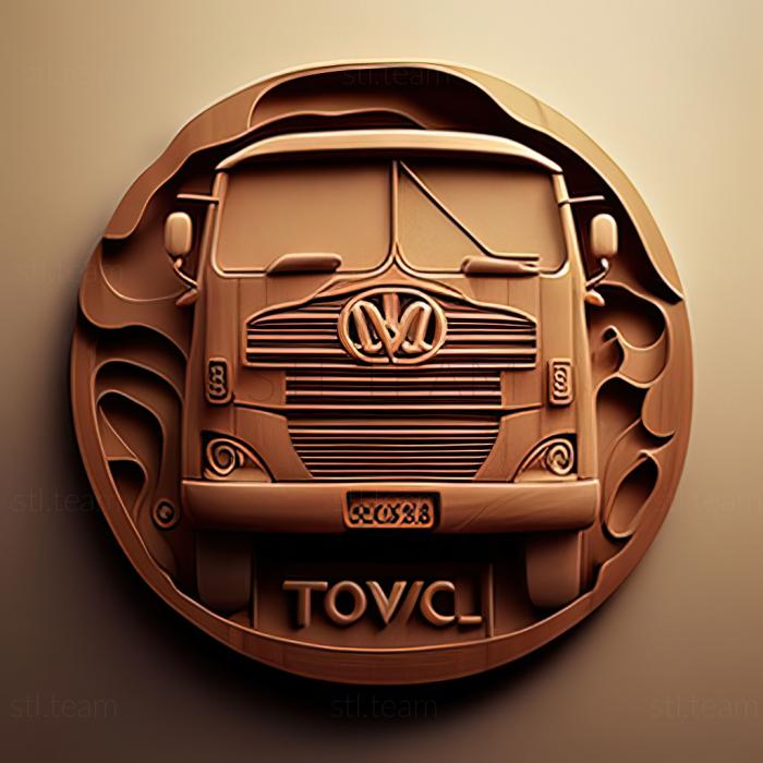 3D модель Тойота Тойоас (STL)